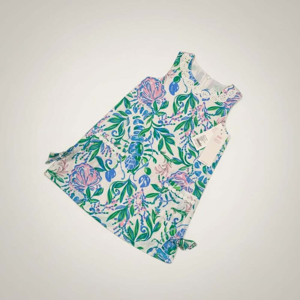 Lilly Pulitzer Girls Mini Janelle Shift Dress in Just A Pinch Size 4